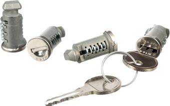 Halfords Acc Locks - Pack of 4