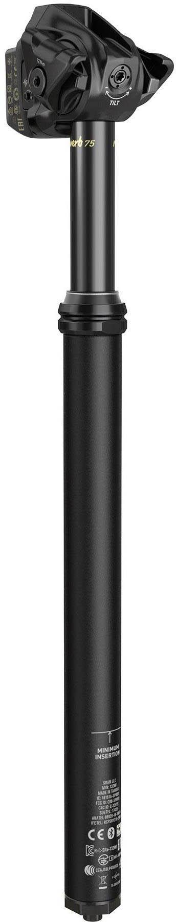 Halfords RockShox Reverb AXS XPLR Dropper Seatpost, 27.2x400mm / 75mm Travel | Pricematch, Extra 8% off for BC Members, Free Bike Health Check, Cycle2Work Scheme & 0% APR Finance.