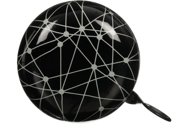Black and Grey Lines Large Bell Black and Grey Lines Large Bell
