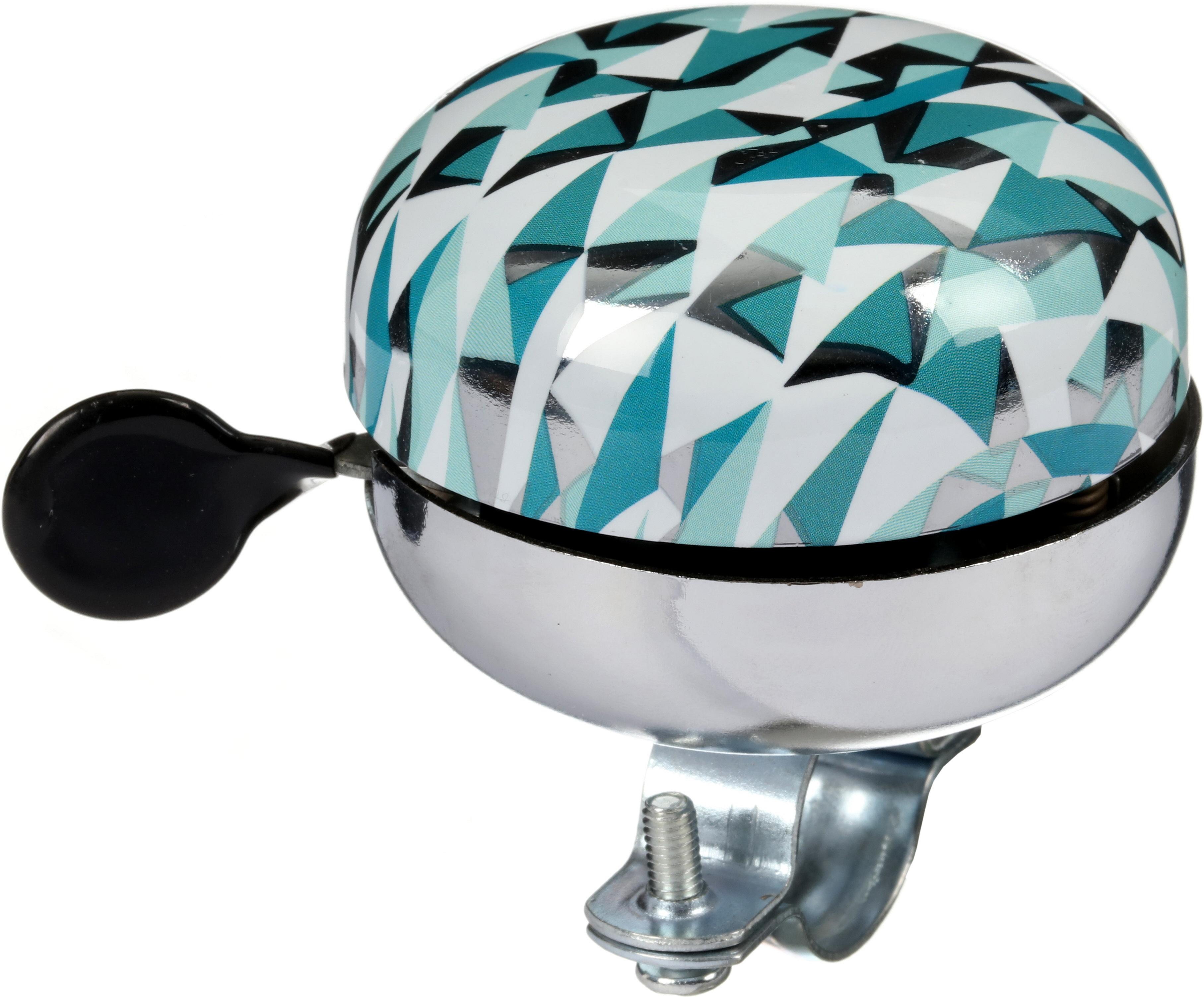 Turquoise Geo Large Bell
