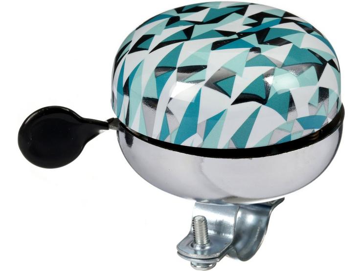Turquoise Geo Large Bell