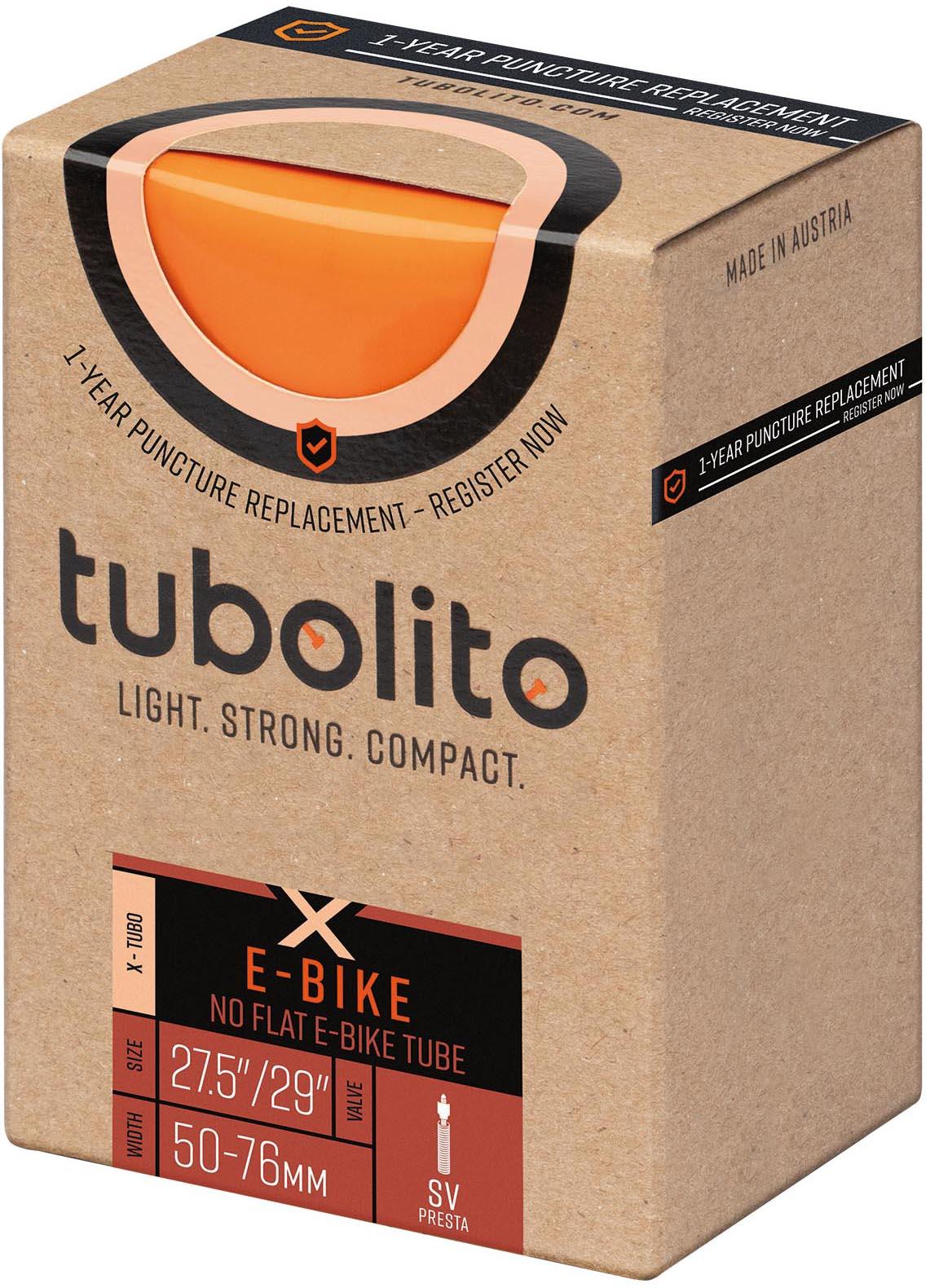 Halfords Tubolito X-Tubo E-Bike Presta Bike Inner Tube | Pricematch, Extra 8% off for BC Members, Free Bike Health Check, Cycle2Work Scheme & 0% APR Finance.