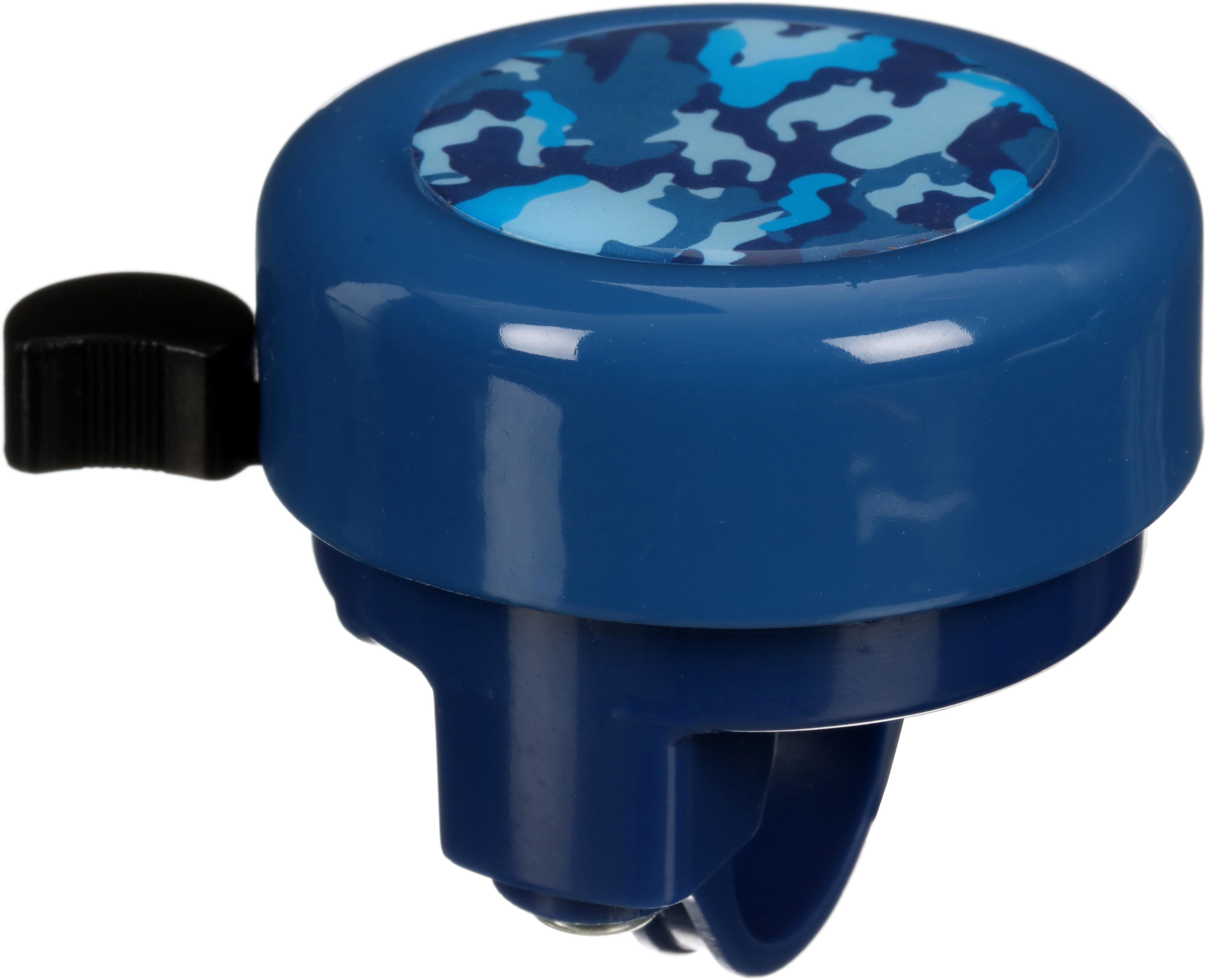 Halfords Kids Blue Camo Bike Bell 490542