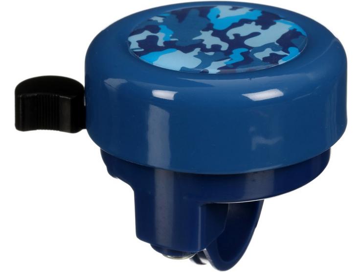 Halfords Kids Blue Camo Bike Bell