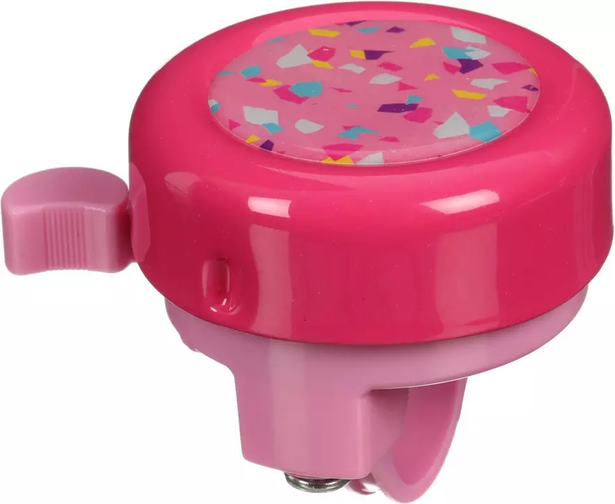 Halfords Kids Pink Terrazzo Bike Bell