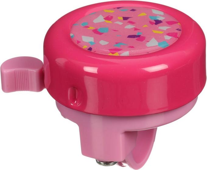 Halfords Kids Pink Terrazzo Bike Bell Halfords UK