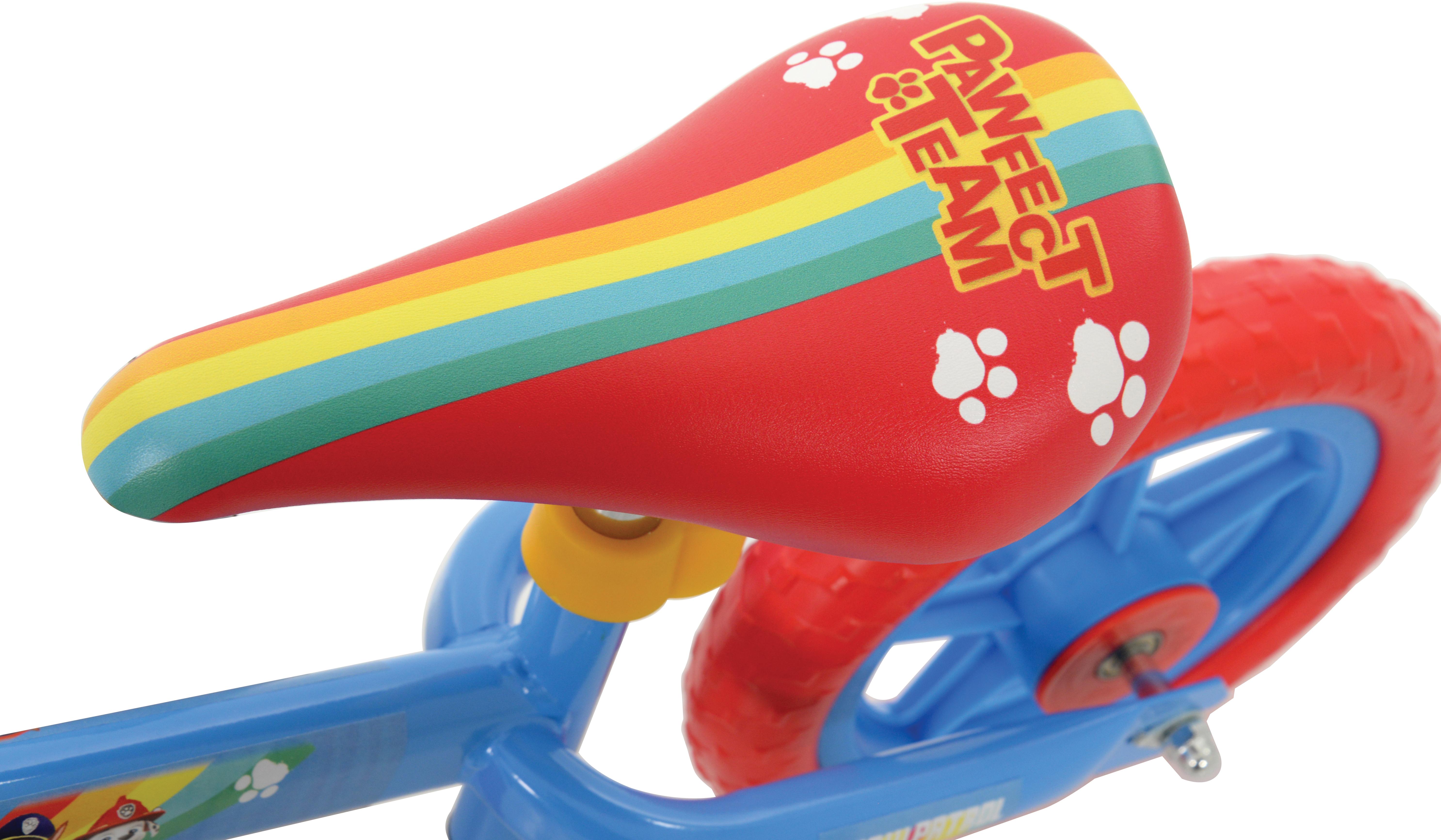paw patrol bike training wheels