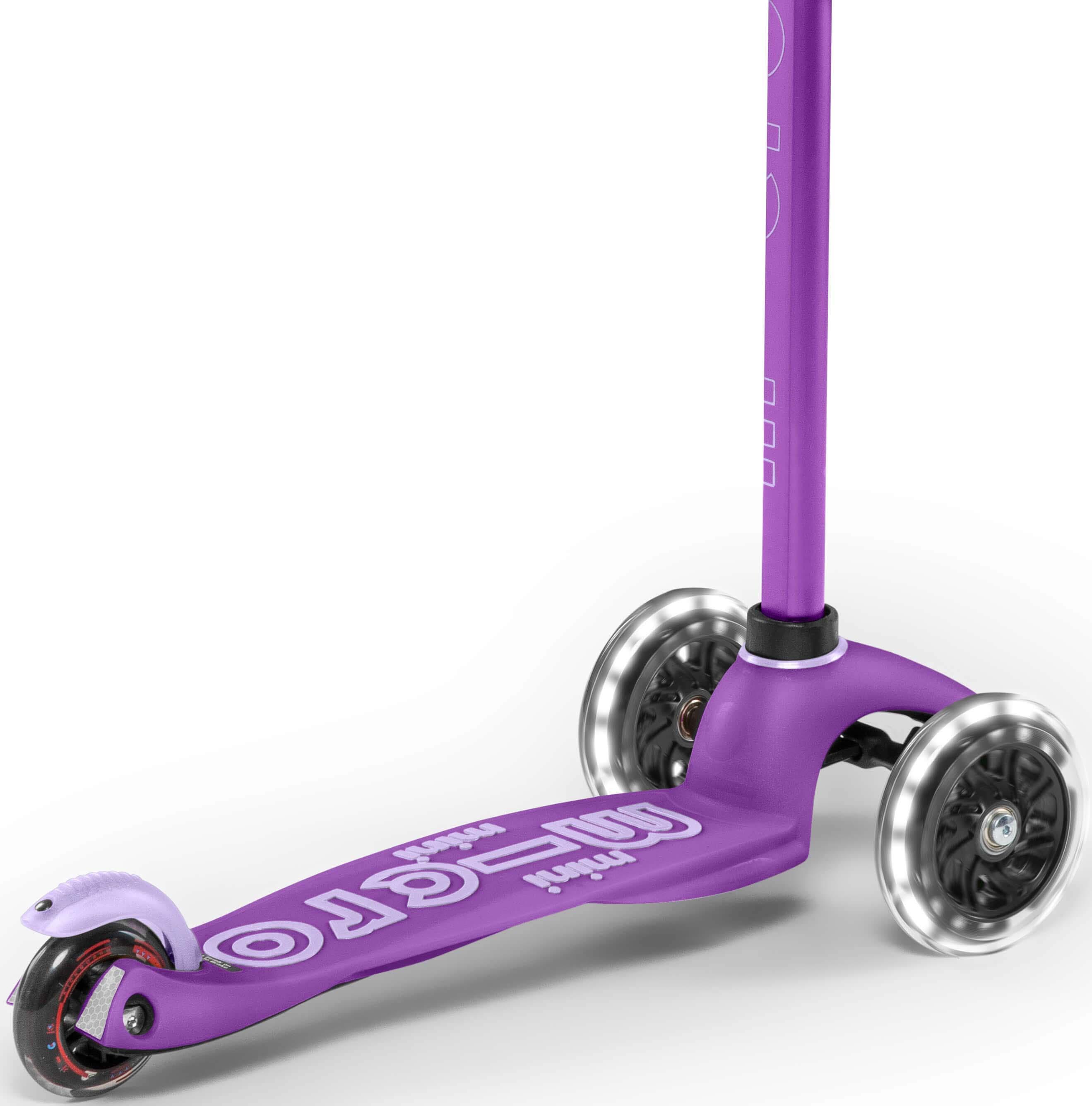 Micro Mini Deluxe LED Scooter, Purple