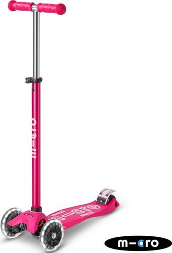 Maxi Micro Deluxe LED Scooter, Pink