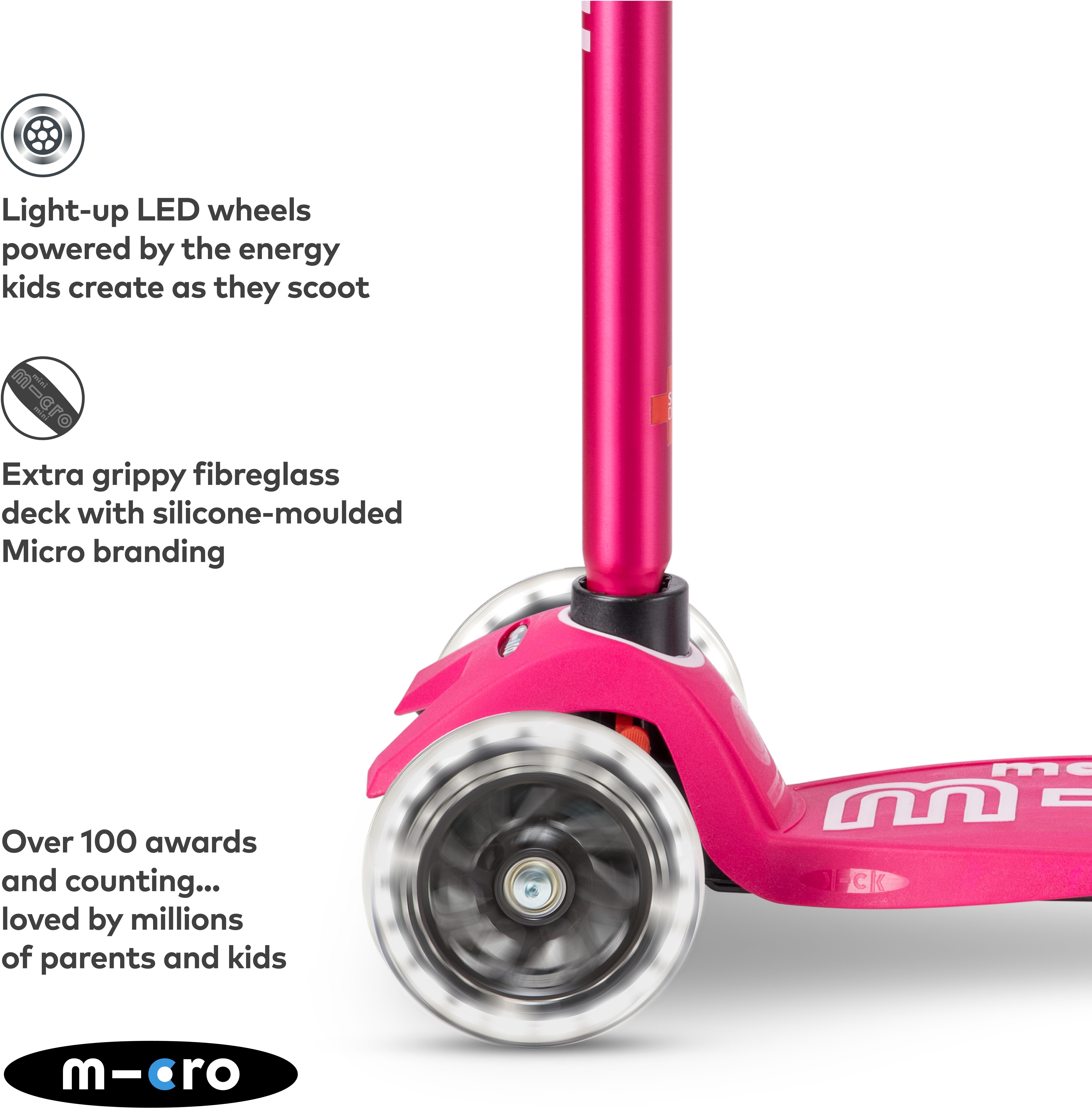 Maxi Micro Deluxe LED Scooter
