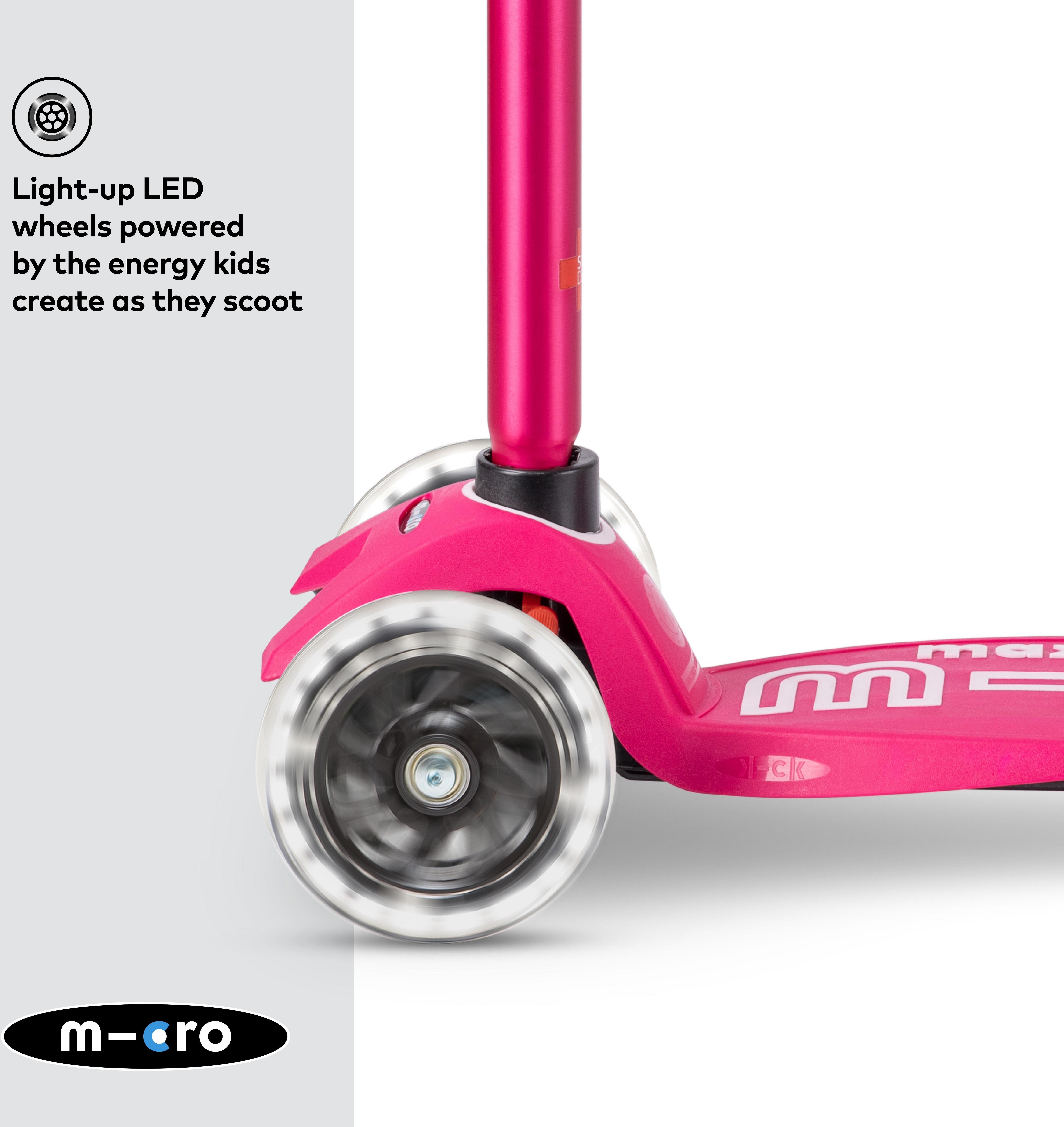 Maxi Micro Deluxe LED Scooter: 5 Years +