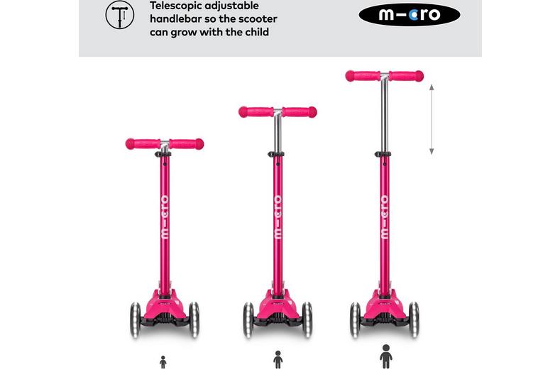 Maxi Micro Deluxe LED Scooter: 5 Years + Maxi Micro Deluxe LED Scooter: 5 Years +