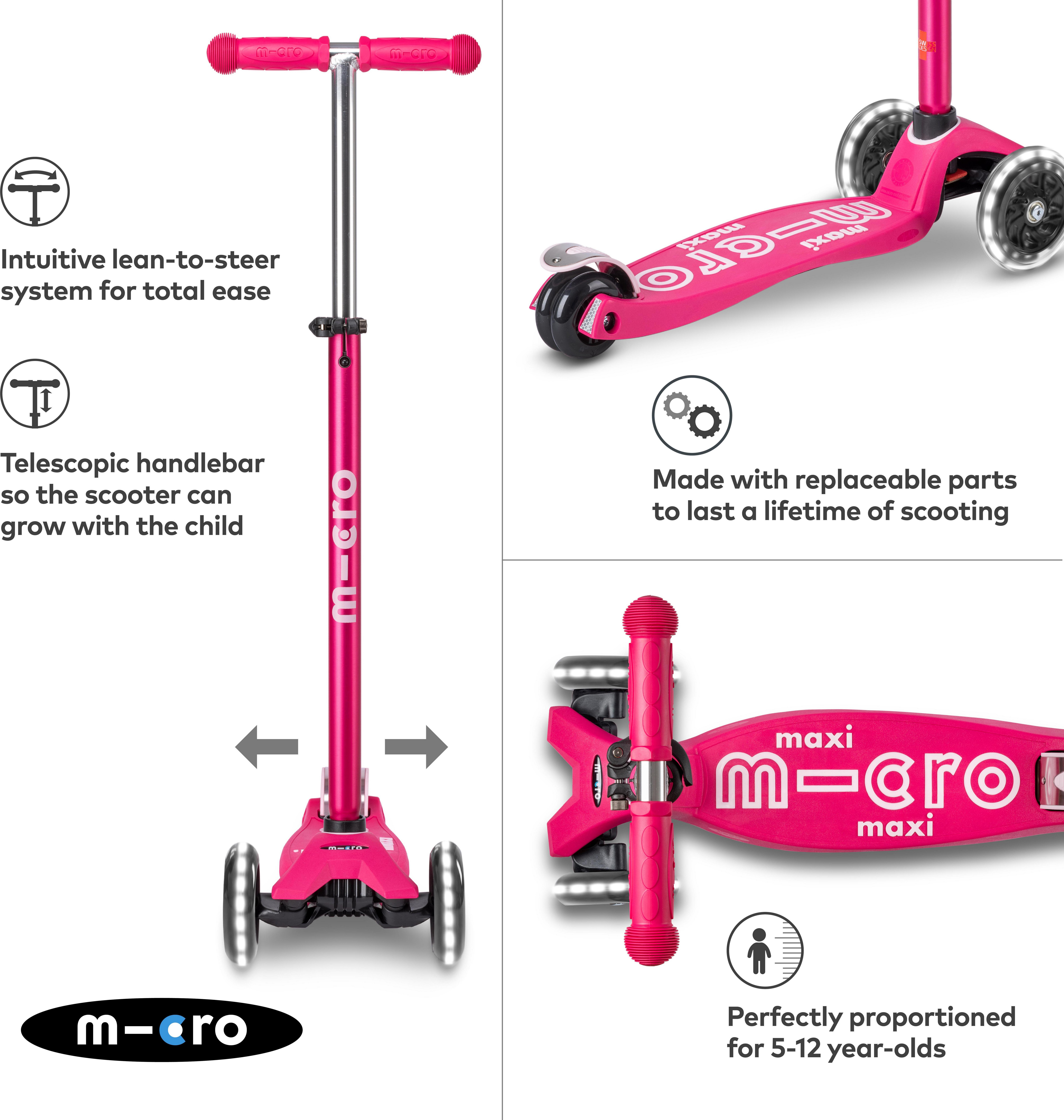 Maxi Micro Glow Deluxe LED Scooter