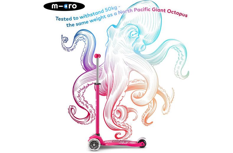 Maxi Micro Deluxe LED Scooter: 5 Years + Maxi Micro Deluxe LED Scooter: 5 Years +
