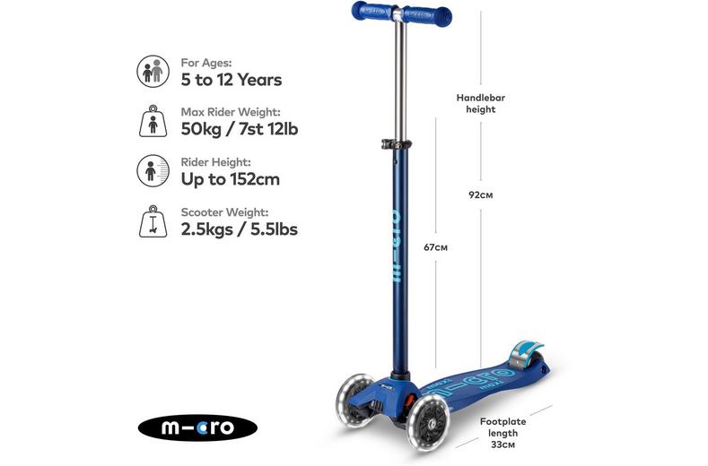 Maxi Micro Glow Deluxe LED Scooter Maxi Micro Glow Deluxe LED Scooter