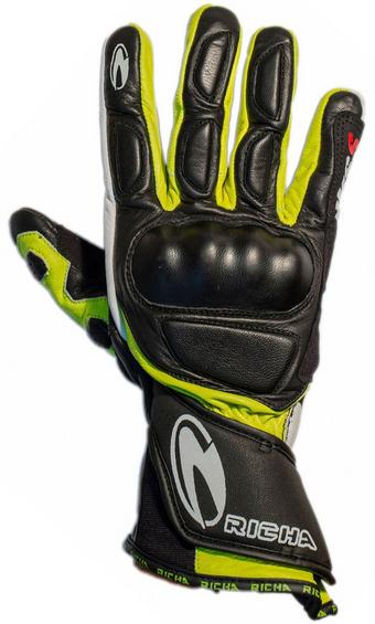 Richa WSS Glove Black/wht/yel 3XL