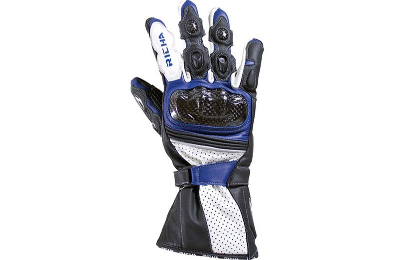 Richa Ravine Glove Black/Blue Richa Ravine Glove Black/Blue