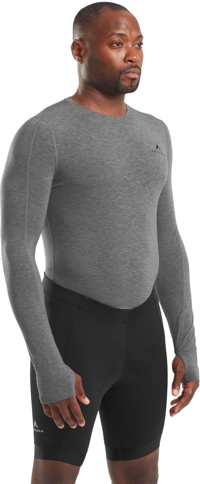 Altura Merino Long Sleeve Baselayer Grey
