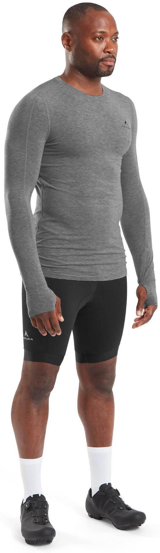 Altura Merino Long Sleeve Baselayer Grey