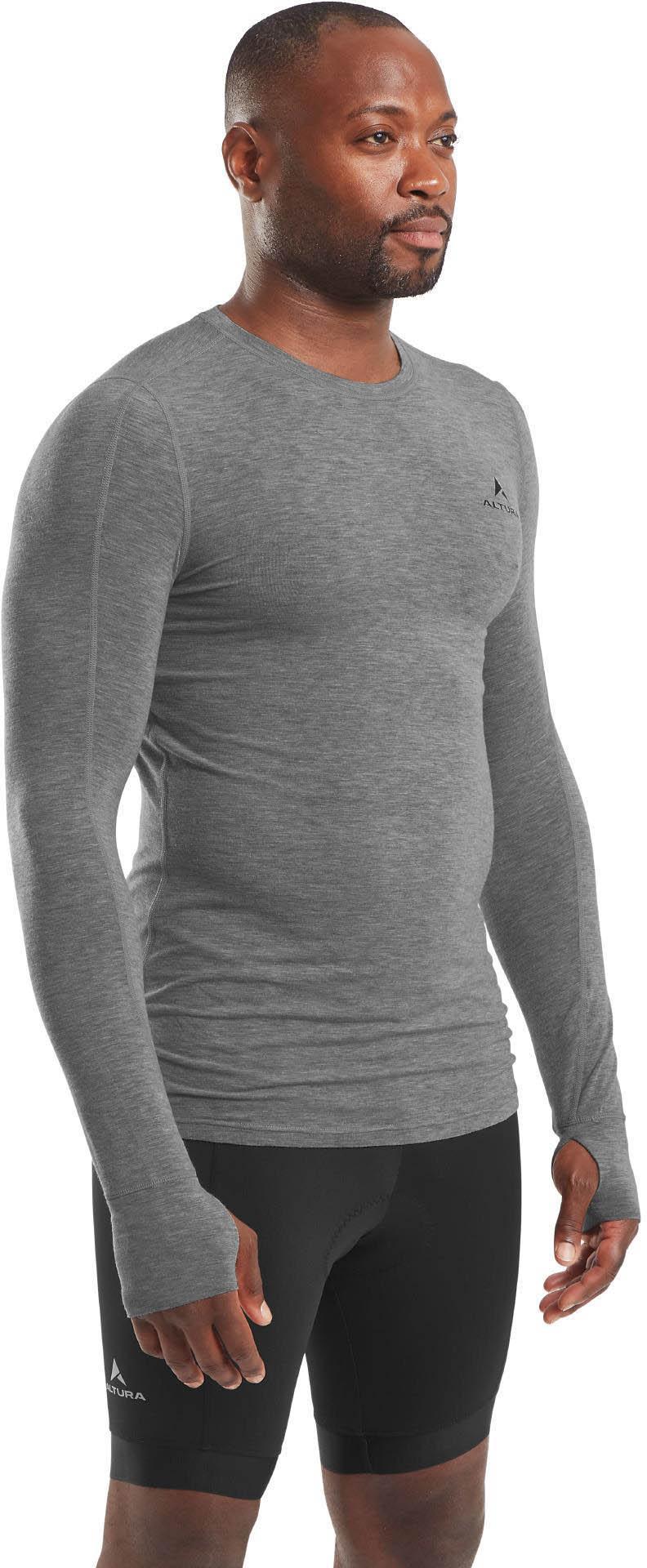 Altura Merino Long Sleeve Baselayer Grey