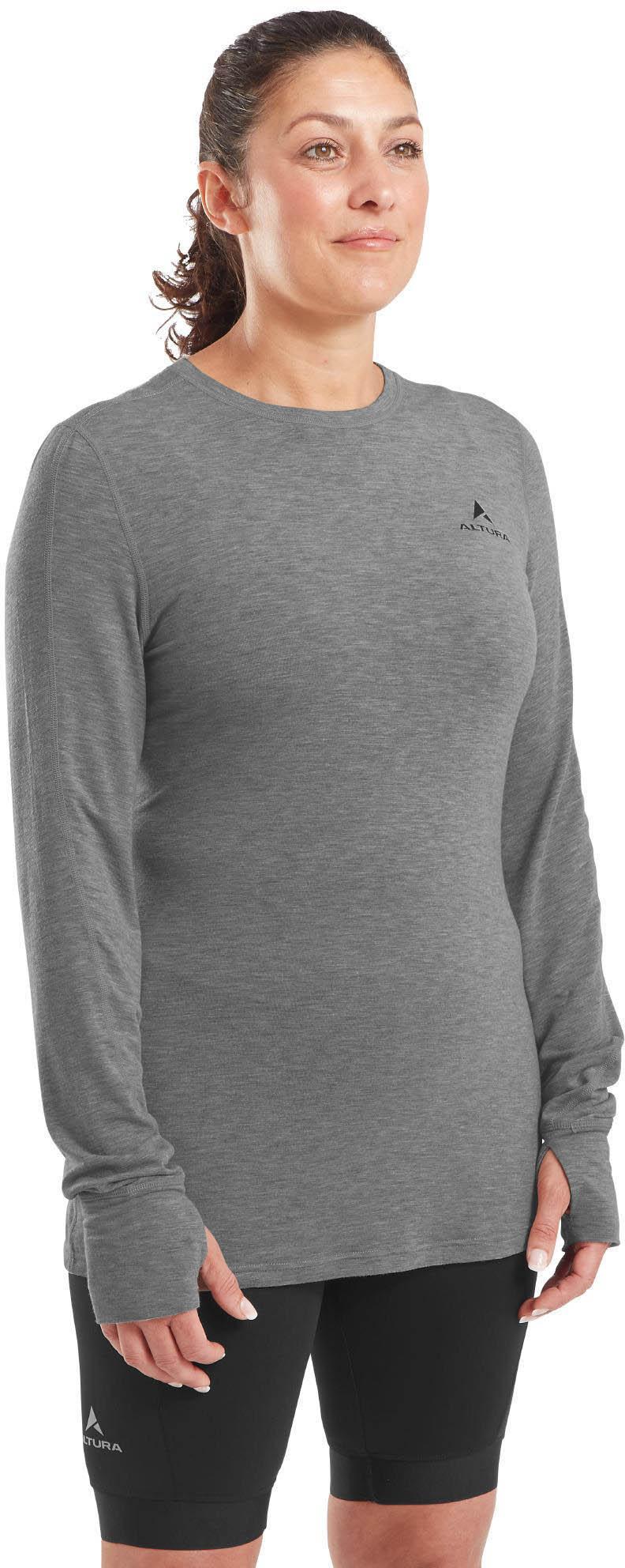 Altura Merino Long Sleeve Baselayer Grey