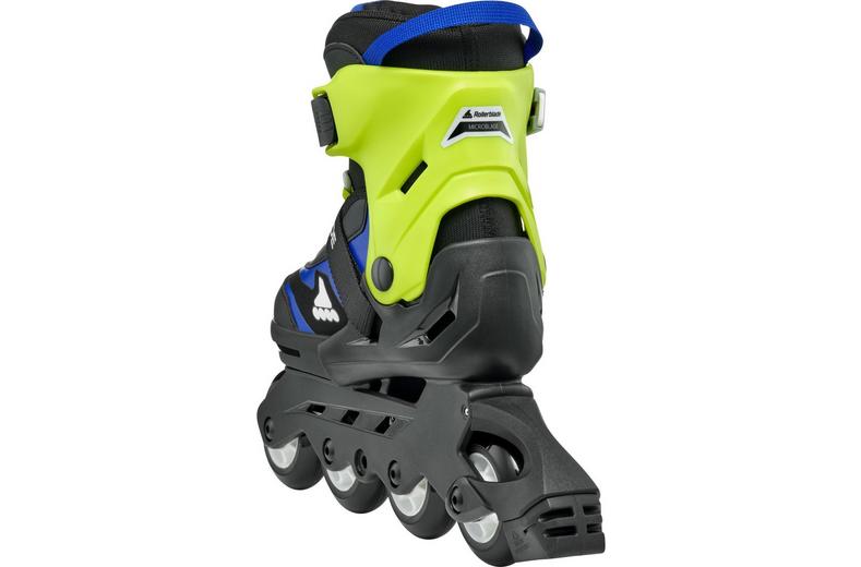 Rollerblade Microblade Adjustable Kids Inline Skates - Black/Blue, UK 1-4 Rollerblade Microblade Adjustable Kids Inline Skates - Black/Blue, UK 1-4