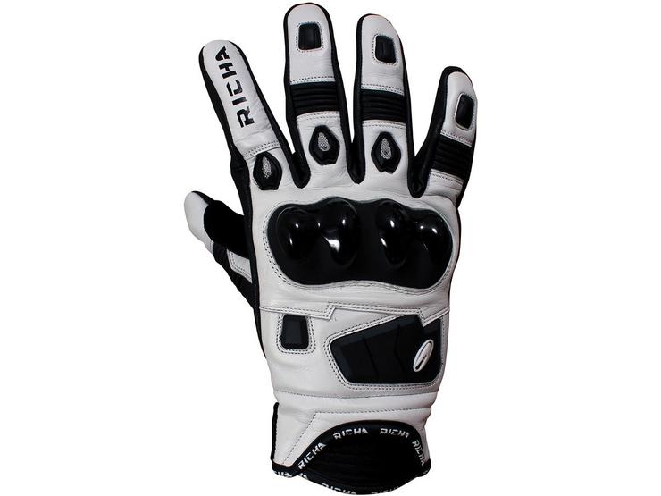 Richa Rock Glove Black/White