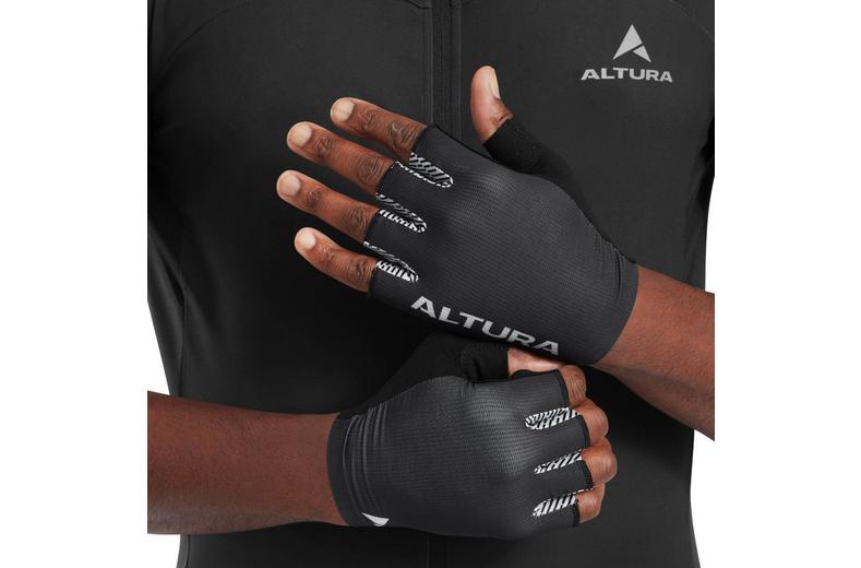 Altura Progel Cycling Mitts Black L Altura Progel Cycling Mitts Black L
