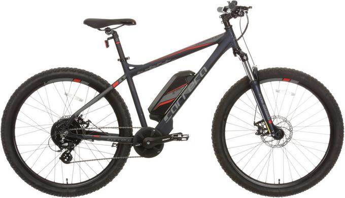 Carrera Vengeance Mens Electric Mountain Bike 2.0 18 Test Ride Halfords UK