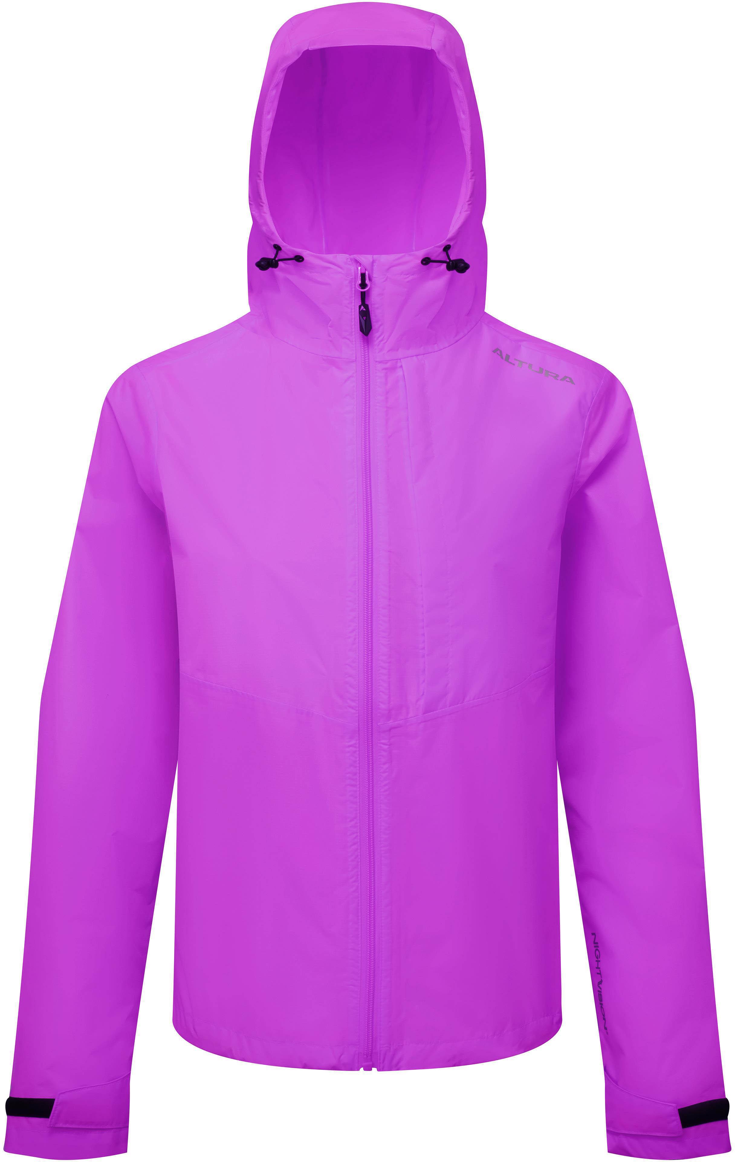 Altura Women's Nightvision Nevis Waterproof Jacket Fuchsia Pink