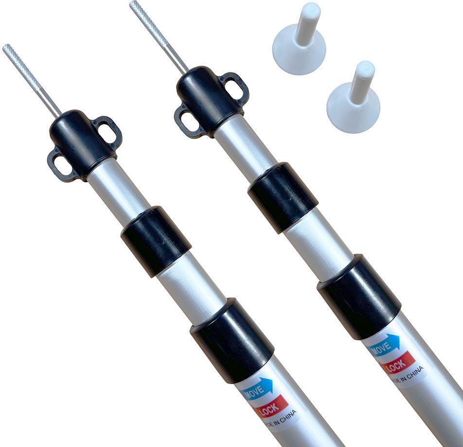 Olpro 2pcs Aluminium Telescopic Tent Pole 230cm