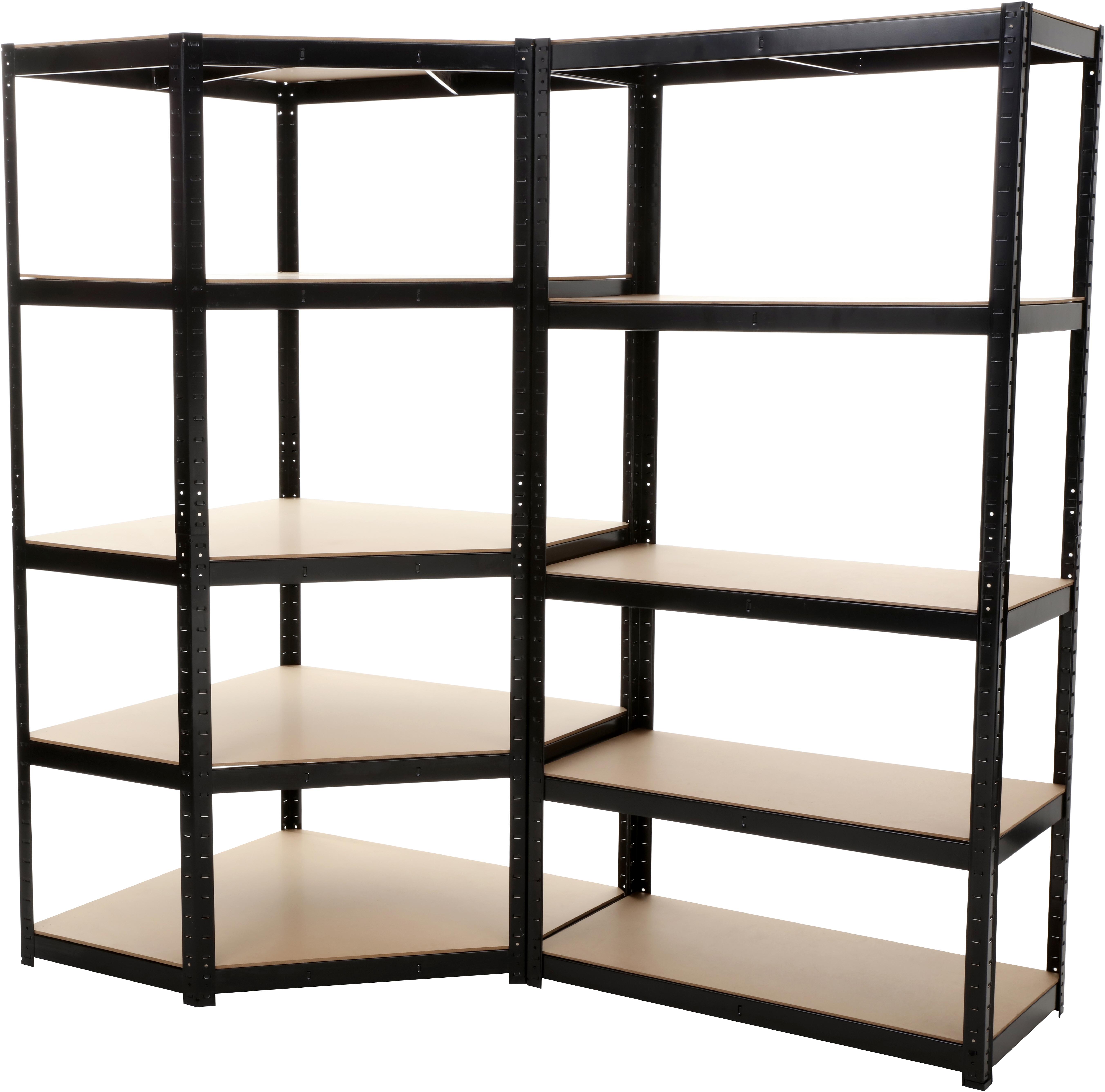 Halfords Boltless Corner Shelving Unit