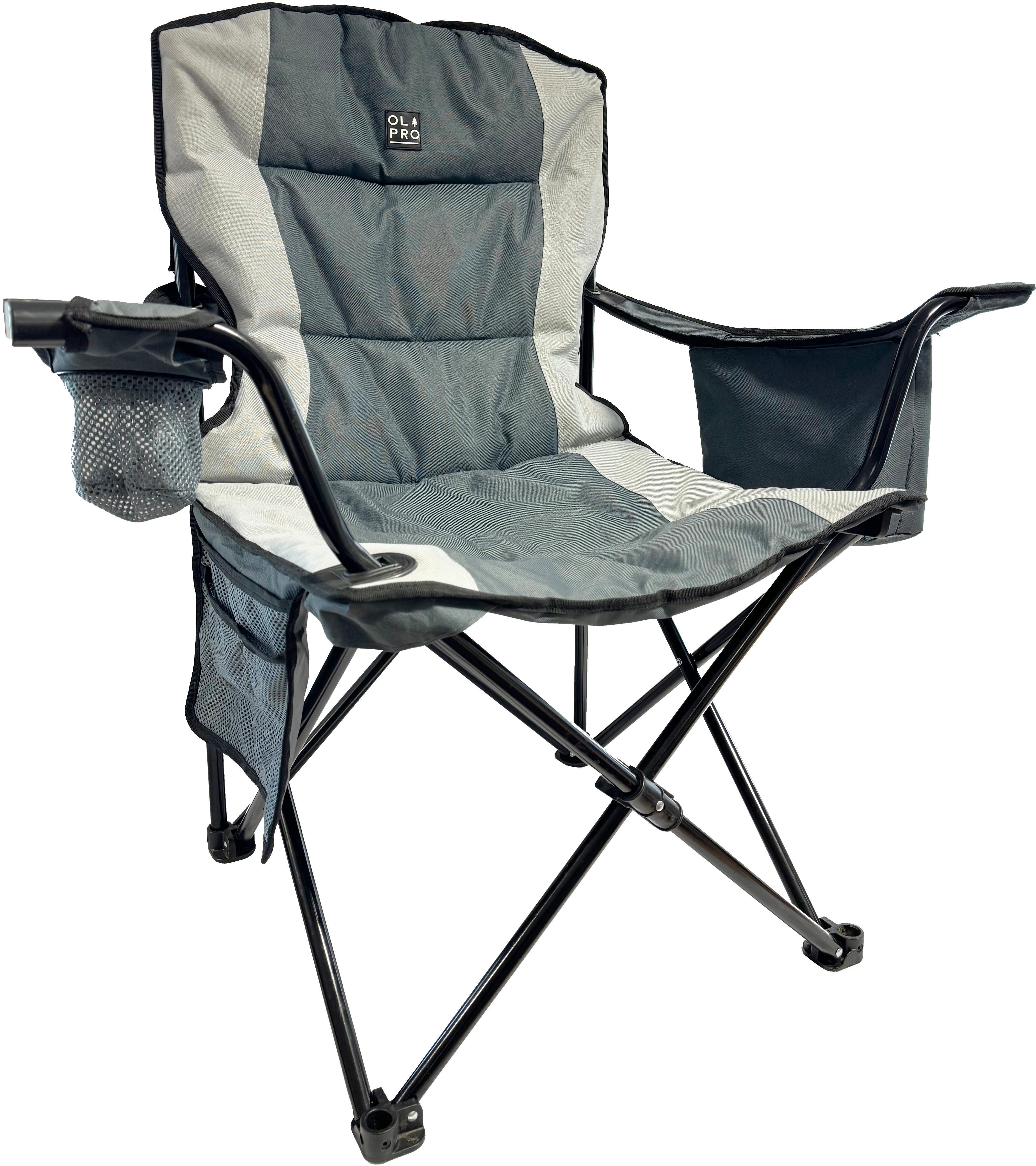 Olpro Henwick Chair - Grey & Black