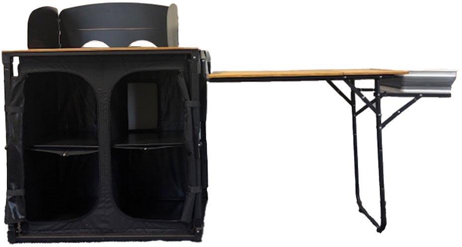 Olpro Camp Kitchen with side Table