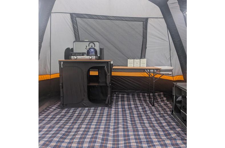 Olpro Camp Kitchen with side Table Olpro Camp Kitchen with side Table