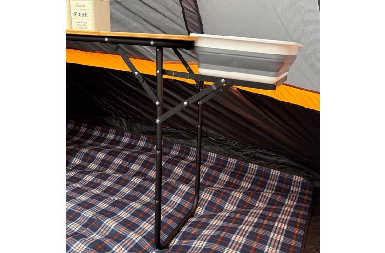 Olpro Camp Kitchen with side Table Olpro Camp Kitchen with side Table