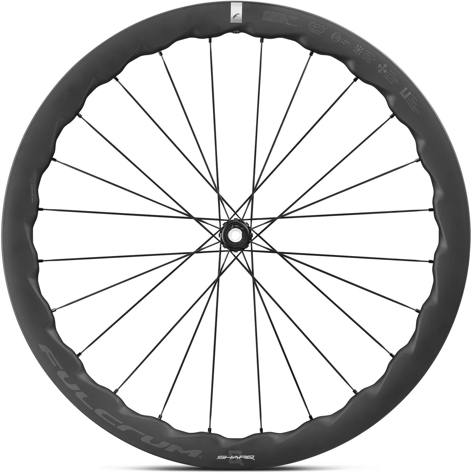 Fulcrum Sharq 42 Carbon Disc Brake Wheelset, Shimano HG
