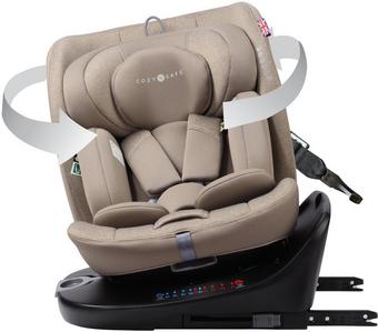 Cozy N Safe Galaxy 360° Group 0+/1/2/3 Child Car Seat - Ecru
