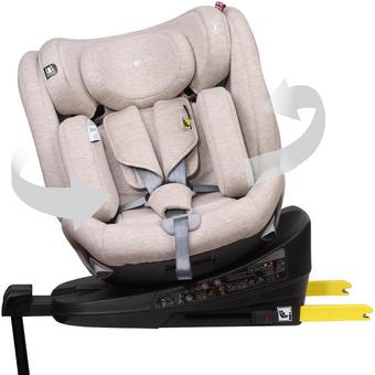 Cozy N Safe Omega 360° Group 0+/1/2/3 Child Car Seat - Ivory