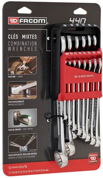 FACOM Combination Wrenches - Performance - Case Holder - 14pc.