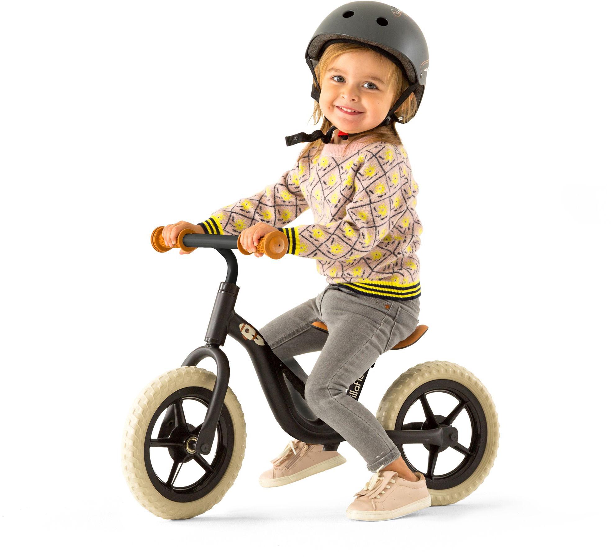 Chillafish Charlie Balance Bike, Black - 10" Wheel
