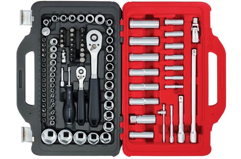 FACOM 1/4 in. & 1/2 in. Socket and Accessory Set (100 pc.) FACOM 1/4 in. & 1/2 in. Socket and Accessory Set (100 pc.)