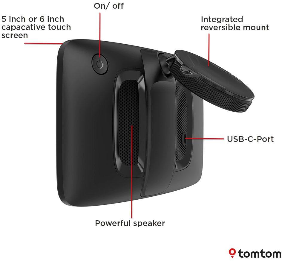 TomTom Car Sat Nav GO Classic Lite 5 Inch (2nd Generation)
