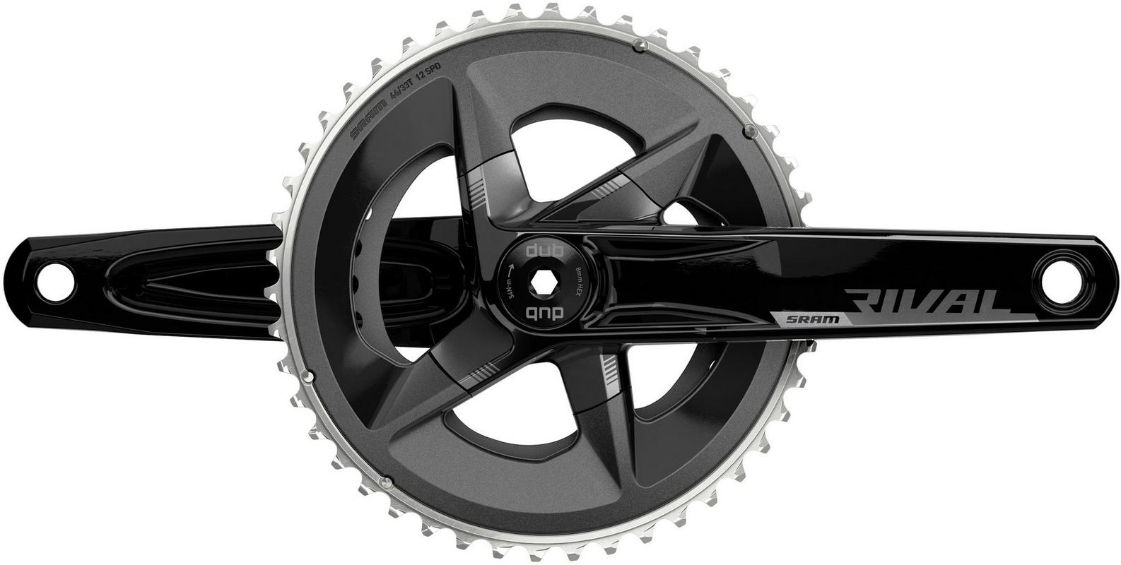 Halfords SRAM Sram Rival Axs Dub 12 Speed Chainset, 175Mm, 46/33T | Extra 8% off for BC Members