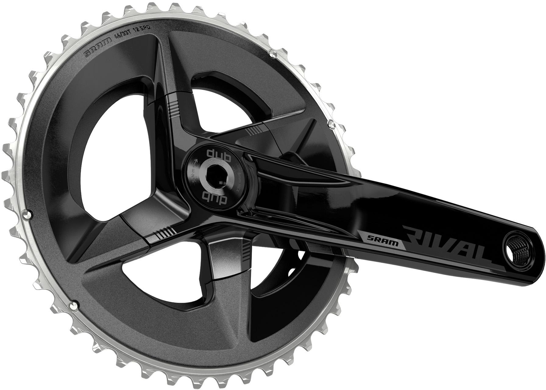 SRAM Rival AXS DUB 12 Speed Chainset, 175mm, 46/33T