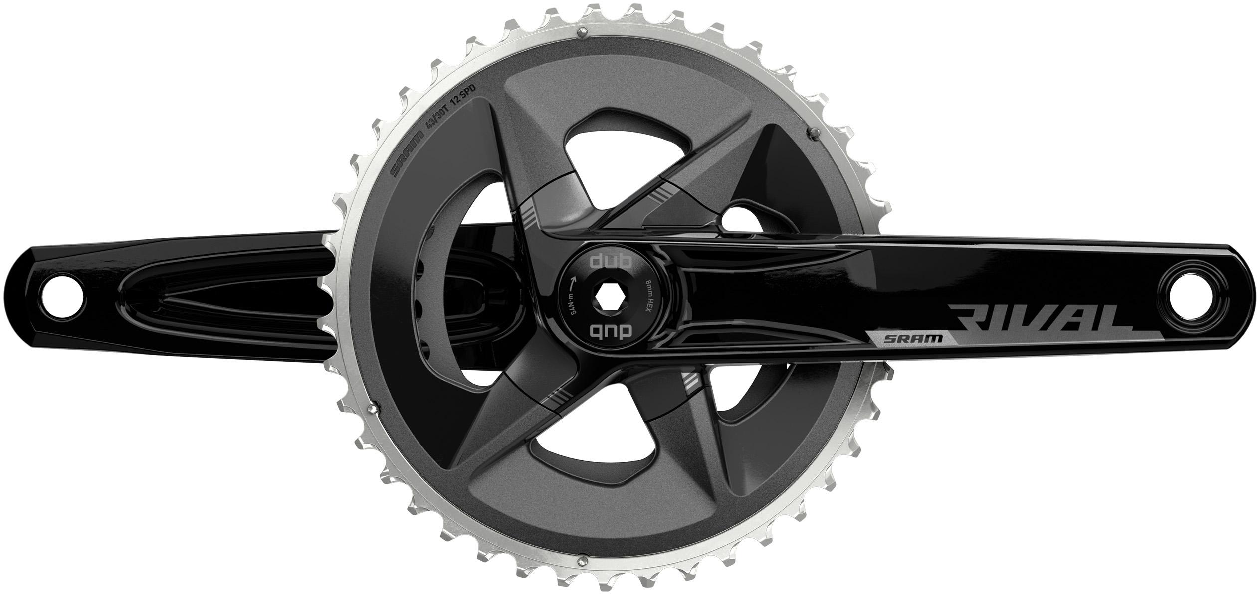 SRAM Rival AXS DUB Wide 12 Speed Chainset 43/30T, 172.5mm