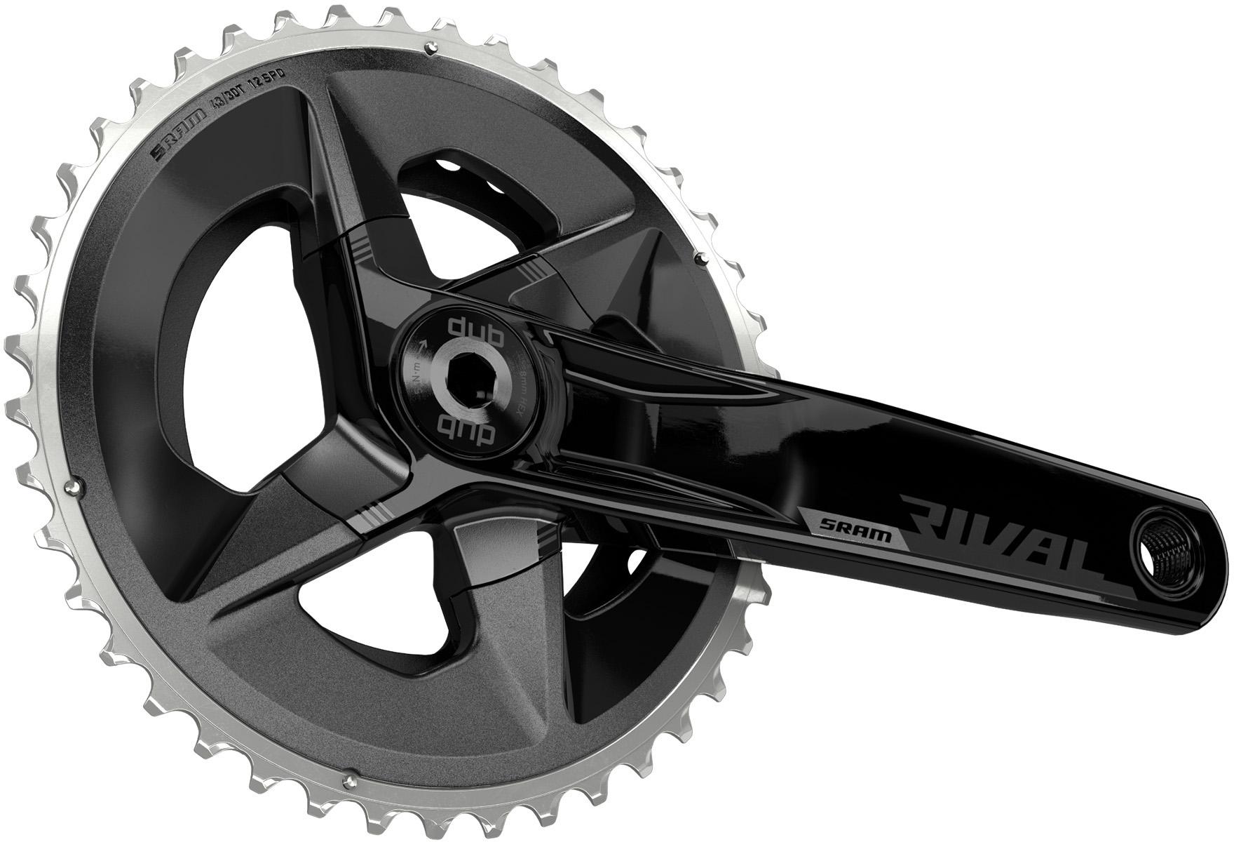 SRAM Rival AXS DUB Wide 12 Speed Chainset 43/30T, 172.5mm