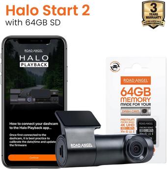 Road Angel Halo Start 2 with 64GB SD Card