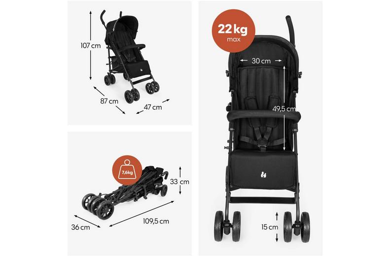 Fold N Care Black Fold N Care Black