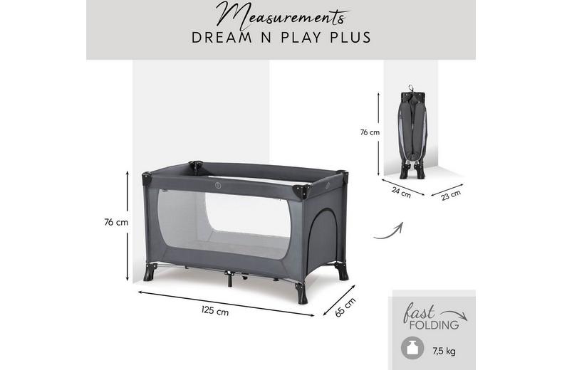 Dream N Play Plus - Grey Dream N Play Plus - Grey